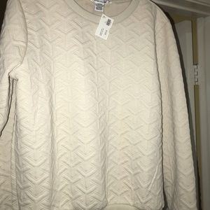 Off white pull over